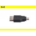 Переходник  USB-A гнездо на  Mini USB B 5pin штекер:  MAU-224