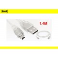 Шнур:  USB  А штекер  на  FireWire  IEEE 1394    4pin:   MMD-123