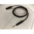 065-MMY-2549  XLR 3 pin гнездо <=> Jack 6,3 stereo  mogami 2549