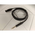 065-MMY-2792  XLR 3 pin гнездо <=> Jack 6,3 stereo  mogami 2792