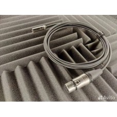 112-MCY-L2E5  mini XLR 3pin штекер  <=> XLR 3pin гнездо  Canare L-2E5