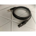 065-MCY-L2T2S  XLR 3 pin гнездо <=>  Jack 6,3 stereo  Canare L-2T2S