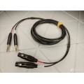 099-MCY-MR202-2AT  2 XLR 3 pin гнездо <=> 2 Jack 6,3 стерео   Canare mr202-2at