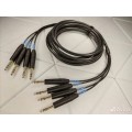 140-MCY-MR202-4AT    4 jack 6,3 stereo <=>  4 jack 6,3 stereo  Canare mr202-4at