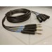 140-MCY-MR202-4AT   4 Jack 6,3 stereo <=> 4 XLR 3pin штекер Canare MR202-4AT