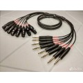 143-MCY-MR202-8AT  8 XLR гнездо <=> 8 Jack 6,3 stereo Canare MR202-8AT